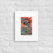 Love Madrid — Póster ilustrado, Romance, Viaje y Ciudad